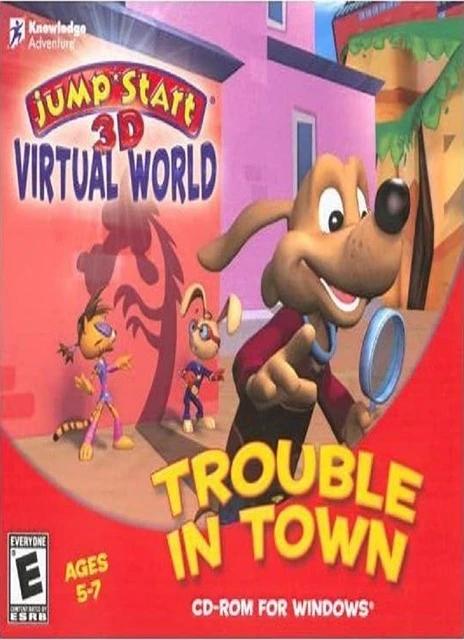 JumpStart 3D Virtual World: Trouble in Town