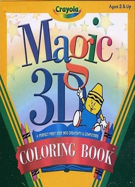 Crayola Magic 3D Coloring Book