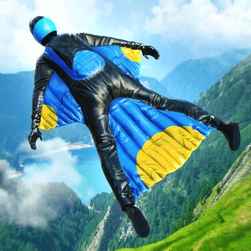 Base Jump Wing Suit Flying 2.8