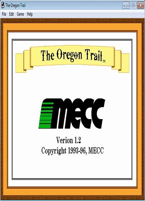 The Oregon Trail 1.2 for Windows